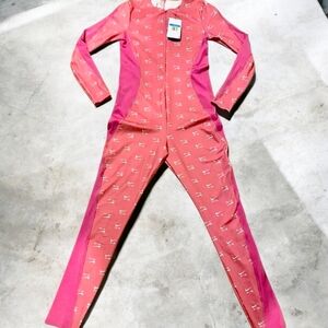 Nike Exclusive Sample With Tag Womens Printed Jumpsuit Pink